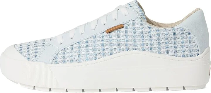 Dr. Scholl's Time Women's Shoes Powder Blue Fabric : 9 M, Microfiber/Leather/Canvas - Image 6