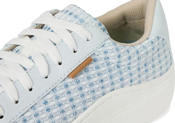 Dr. Scholl's Time Women's Shoes Powder Blue Fabric : 9 M, Microfiber/Leather/Canvas - Image 7