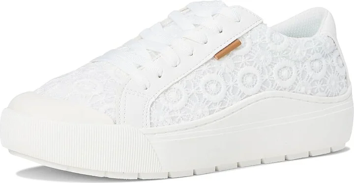 Dr. Scholl's Time Women's Shoes White Crochet Lace Fabric : 10 M, Synthetic - Image 5