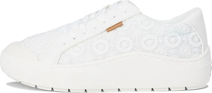 Dr. Scholl's Time Women's Shoes White Crochet Lace Fabric : 10 M, Synthetic - Image 6