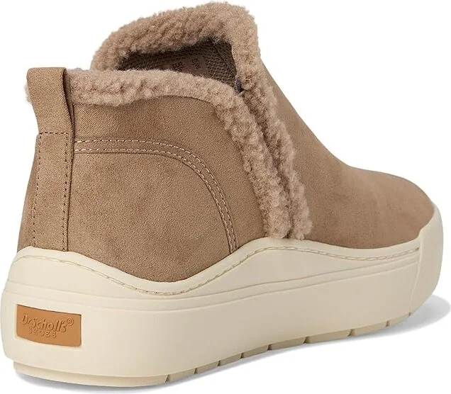 Dr. Scholl's Time Yo Booties Women's Boots Mocha Taupe Fabric : 9.5 W - Image 4