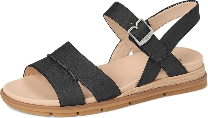 Dr. Scholl's Timeless Fun Women's Wedge Shoes Black Smooth : 6 M, Faux Leather - Image 5