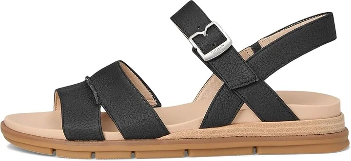 Dr. Scholl's Timeless Fun Women's Wedge Shoes Black Smooth : 6 M, Faux Leather - Image 6