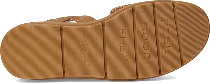 Dr. Scholl's Timeless Fun Women's Wedge Shoes Honey Brown Smooth : 9 M, Faux Leather - Image 3
