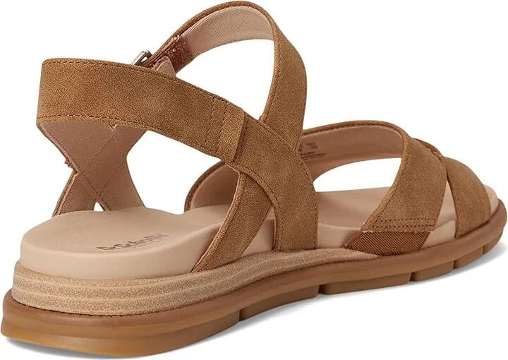 Dr. Scholl's Timeless Fun Women's Wedge Shoes Honey Brown Smooth : 9 M, Faux Leather - Image 4