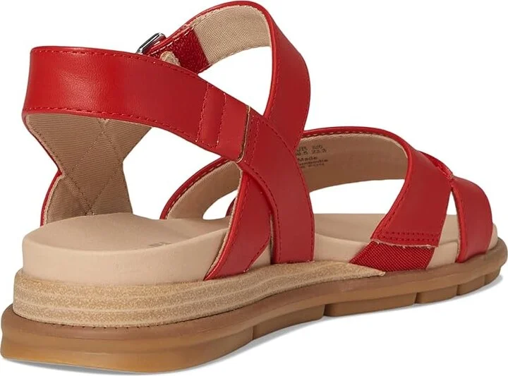 Dr. Scholl's Timeless Fun Women's Wedge Shoes Red : 7.5 M, Faux Leather - Image 4