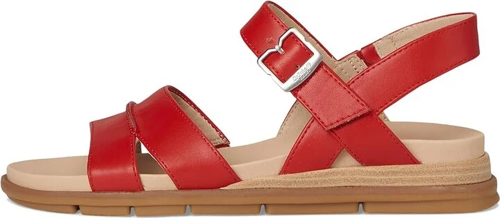 Dr. Scholl's Timeless Fun Women's Wedge Shoes Red : 7.5 M, Faux Leather - Image 6