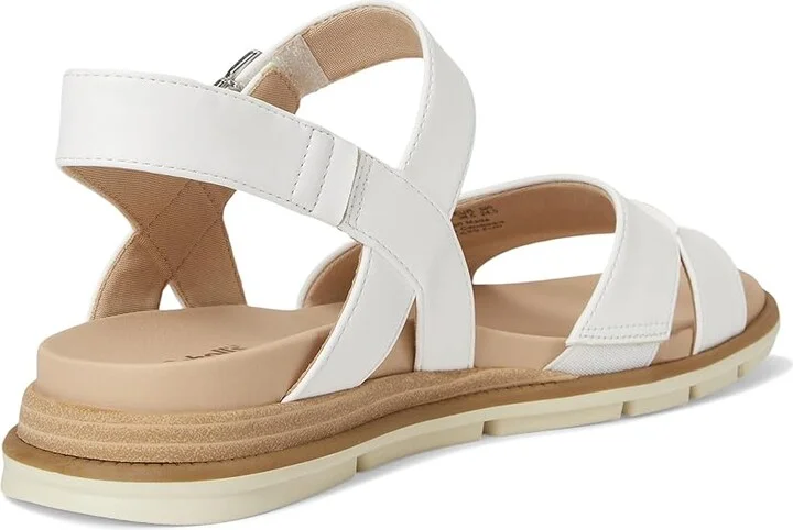 Dr. Scholl's Timeless Fun Women's Wedge Shoes White Smooth : 10 M, Faux Leather - Image 4