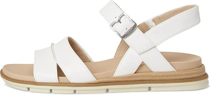 Dr. Scholl's Timeless Fun Women's Wedge Shoes White Smooth : 10 M, Faux Leather - Image 6