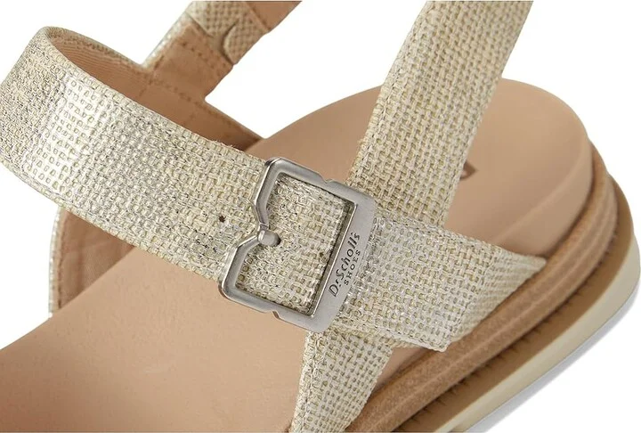 Dr. Scholl's Timeless Fun Women's Wedge Shoes White Smooth : 7.5 M, Faux Leather - Image 7