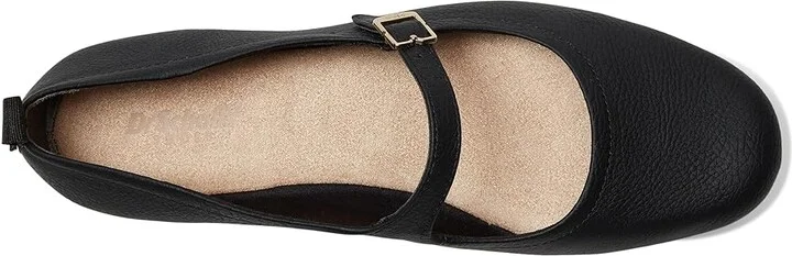 Dr. Scholl's Timeless Jane Women's Shoes Black Smooth 1 : 9.5 M, Synthetic - Image 2