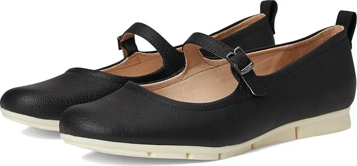 Dr. Scholl's Timeless Jane Women's Shoes Black Smooth : 7.5 M, Leather