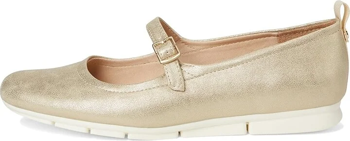 Dr. Scholl's Timeless Jane Women's Shoes Gold Smooth : 7.5 M, Leather - Image 6