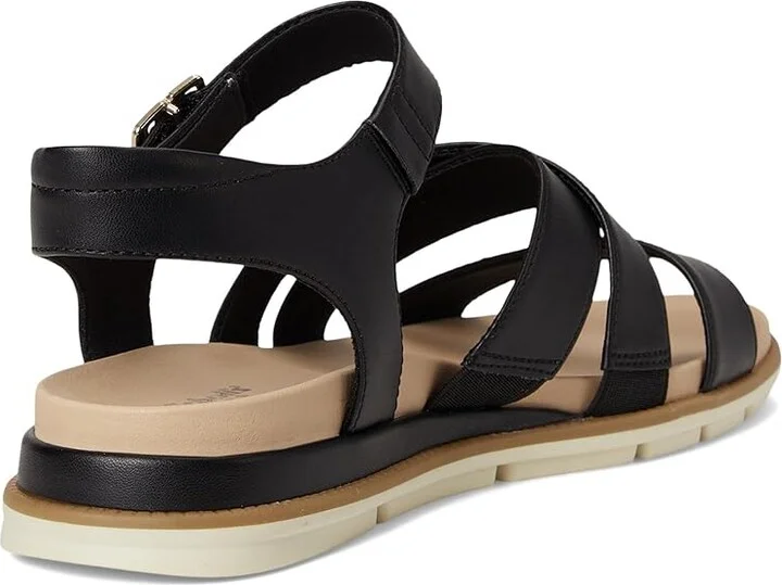 Dr. Scholl's Timeless Life Women's Wedge Shoes Black Smooth : 6.5 M, Faux Leather - Image 4