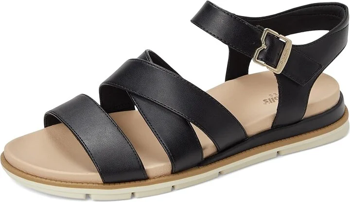 Dr. Scholl's Timeless Life Women's Wedge Shoes Black Smooth : 6.5 M, Faux Leather - Image 5