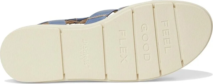 Dr. Scholl's Timeless Life Women's Wedge Shoes Blue Horizon Smooth : 8 M, Faux Leather - Image 3