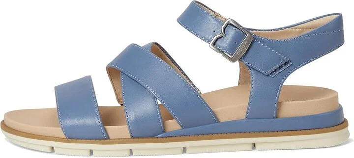 Dr. Scholl's Timeless Life Women's Wedge Shoes Blue Horizon Smooth : 8 M, Faux Leather - Image 6