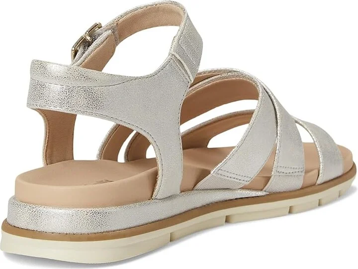 Dr. Scholl's Timeless Life Women's Wedge Shoes Silver Smooth : 6.5 M, Faux Leather - Image 4