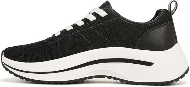 Dr. Scholl's Wannabe Knit Women's Shoes Black : 6 M, Textile - Image 5