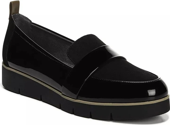 Black Faux Patent Leather