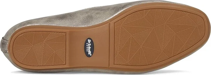 Dr. Scholl's Wexley Jane Mary Jane Shoes Women's Flat Shoes Pewter Grey : 7.5 M, Faux Leather/Textile - Image 3