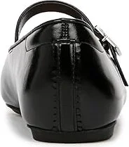 Dr. Scholl's Wexley Jane Women's Flat Shoes Black Smooth : 9 W, Polyester - Image 4