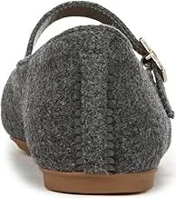 Dr. Scholl's Wexley Jane Women's Flat Shoes Charcoal Wool : 7.5 W, Polyester - Image 4