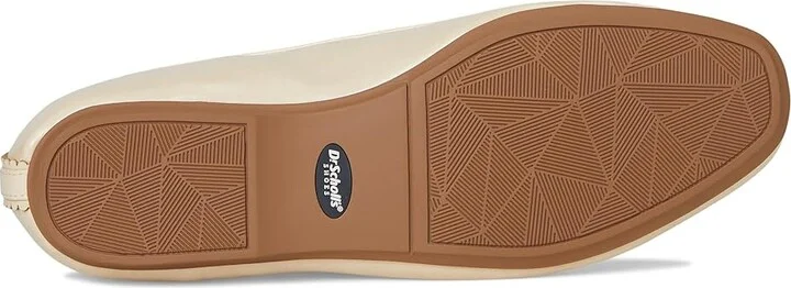 Dr. Scholl's Wexley Jane Women's Flat Shoes Ivory Beige Smooth : 8.5 M, Polyester - Image 3