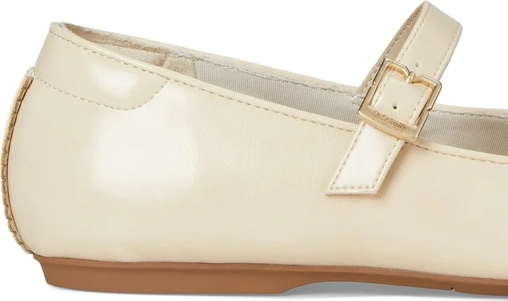 Dr. Scholl's Wexley Jane Women's Flat Shoes Ivory Beige Smooth : 8.5 M, Polyester - Image 7