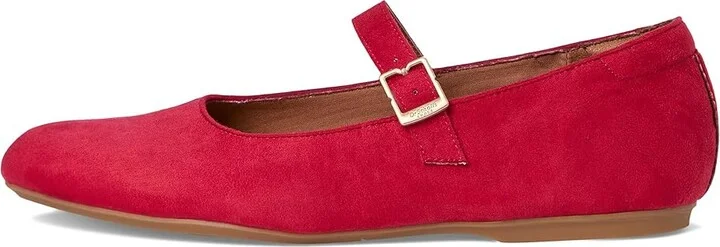 Dr. Scholl's Wexley Jane Women's Flat Shoes Red : 11 M, Polyester - Image 6