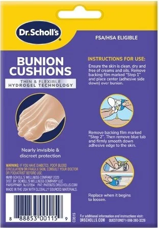 Dr. Scholl's with Hydrogel Technology Bunion Cushion - 5ct - Image 2