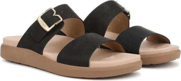 Dr. Scholl's Women's All Time Slide Sandal Honey brown 11 M - Image 4