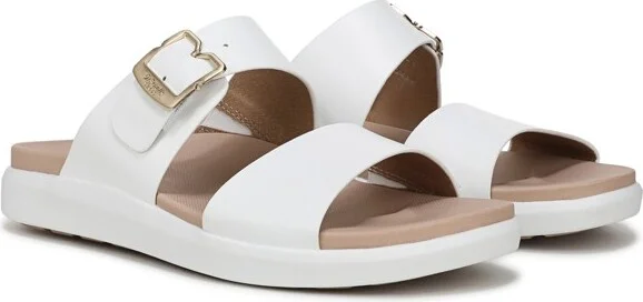 Dr. Scholl's Women's All Time Slide Sandal Honey brown 11 M - Image 5