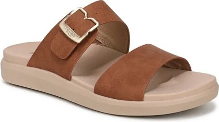 Dr. Scholl's Women's All Time Slide Sandal Honey brown 11 M