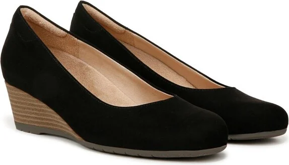 Dr. Scholl's Women's Be Flex Wedge Pump Leopard Fabric 6.5 W - Image 2