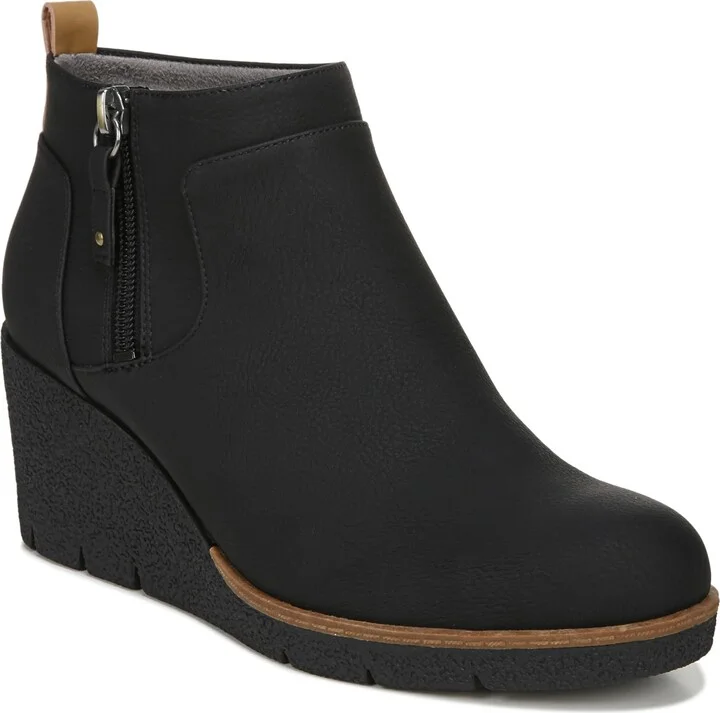 Dr. Scholl's Women's Bianca Ankle Boot Black 9.5 W
