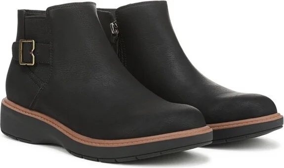 Dr. Scholl's Women's Calm One Fashion Boot Black 6.5 M - Image 2
