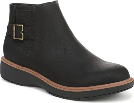 Dr. Scholl's Women's Calm One Fashion Boot Black 6.5 M