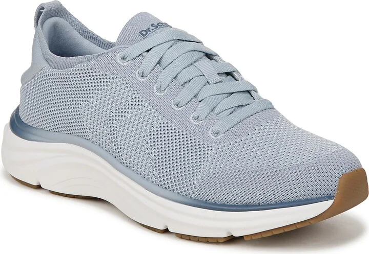 Dr. Scholl's Women's Feel Support Sneaker Light Blue Fabric 9.5 W