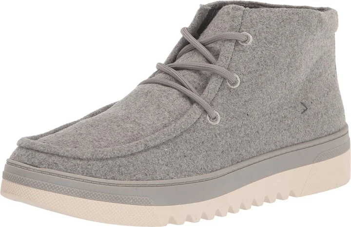 Dr. Scholl's Womens Get Hyped Bootie Light Grey Fabric 10 M