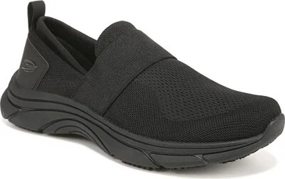 Dr. Scholl's Women's Got It Gore Slip On Sneaker Black Fabric 7 M