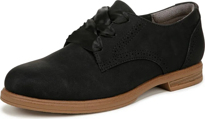 Dr. Scholl's Womens Hello Oxford Black 7.5 M