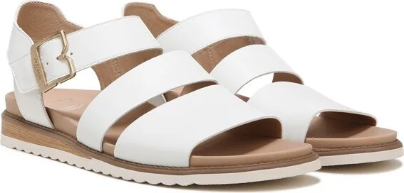 Dr. Scholl's Women's Island Glow Ankle Strap Sandal Black 8 M - Image 4