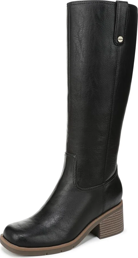 Dr. Scholl's Women's Joplin Knee High Boot Black - Wide Calf 8.5 M
