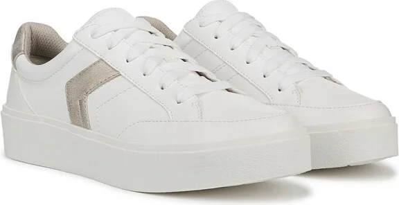 Dr. Scholl's Women's Madison Lace Sneaker Beige 6 M - Image 5