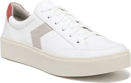 white / red