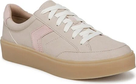 Dr. Scholl's Women's Madison Lace Sneaker Beige 6 M