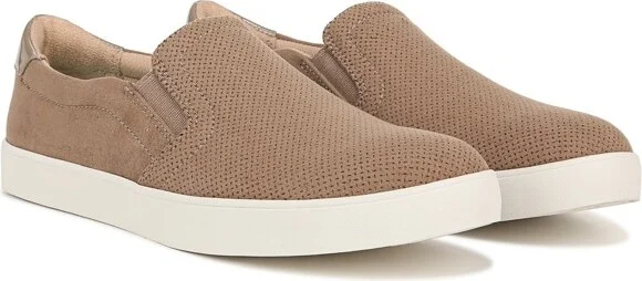 Dr. Scholl's Women's Madison Slip On Sneaker White Snake 8.5 M - Image 7