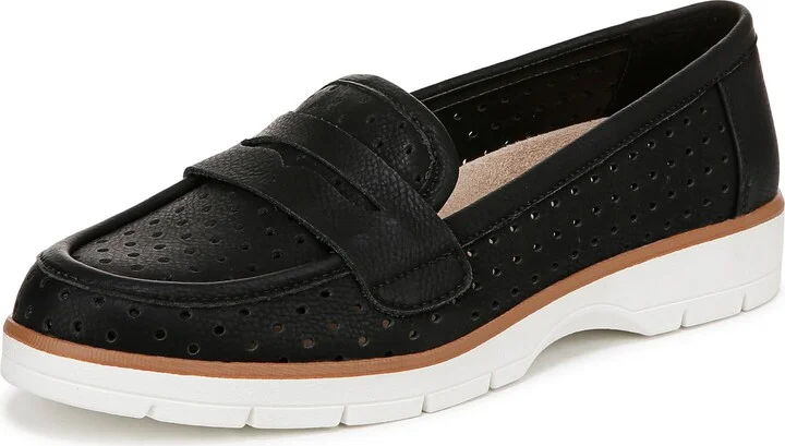 Dr. Scholl's Womens Nice Day Breezy Loafer Black 7 M