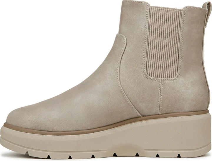 Dr. Scholl's Women's Nice Day Max Chelsea Boot Ankle Boot Oyster 6 M